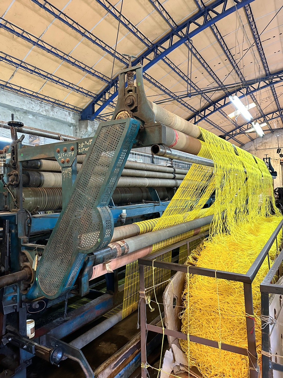 Netting production equipment