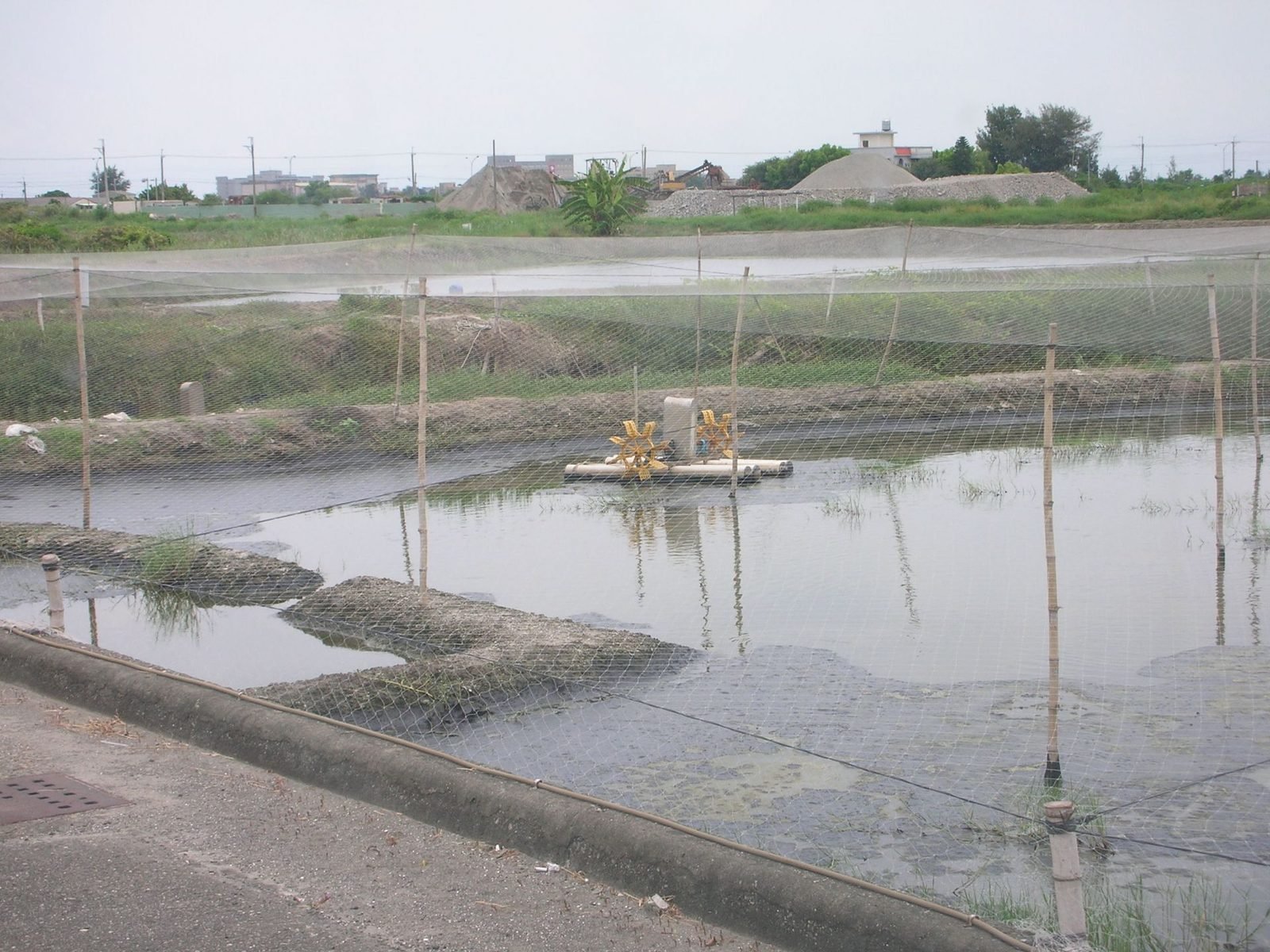魚塭防鳥網