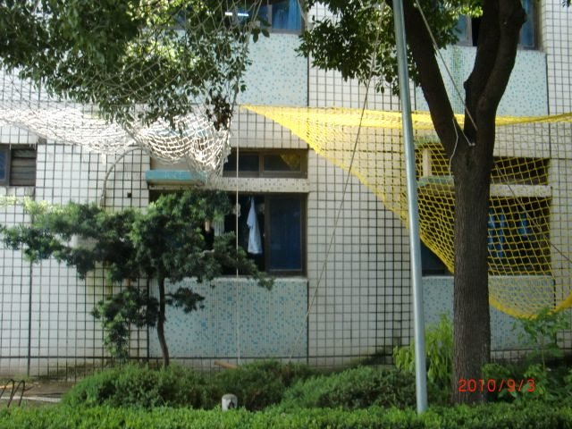 汰換他廠安全網，架設一洲安全網