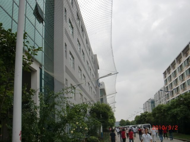 員工宿舍安全網架設情形