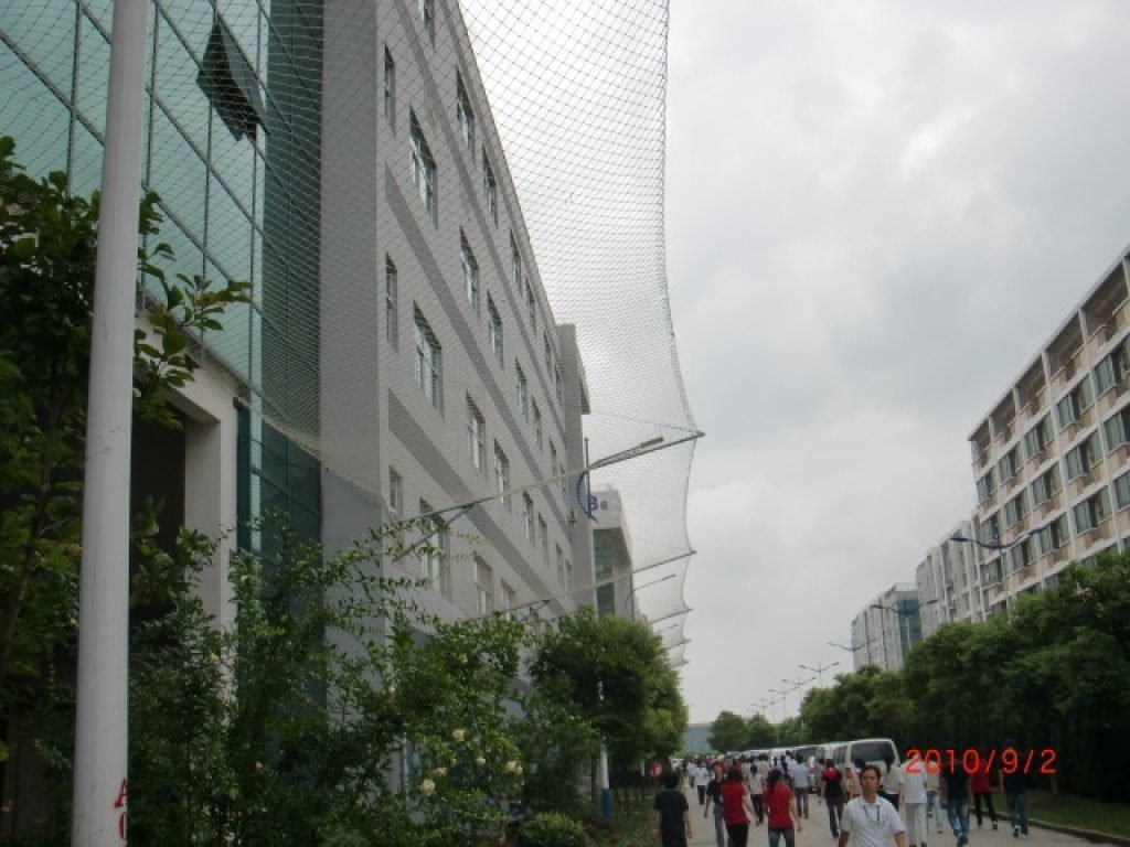 Safety netting replacement on a client site